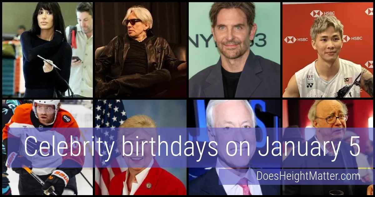 People born on January 5