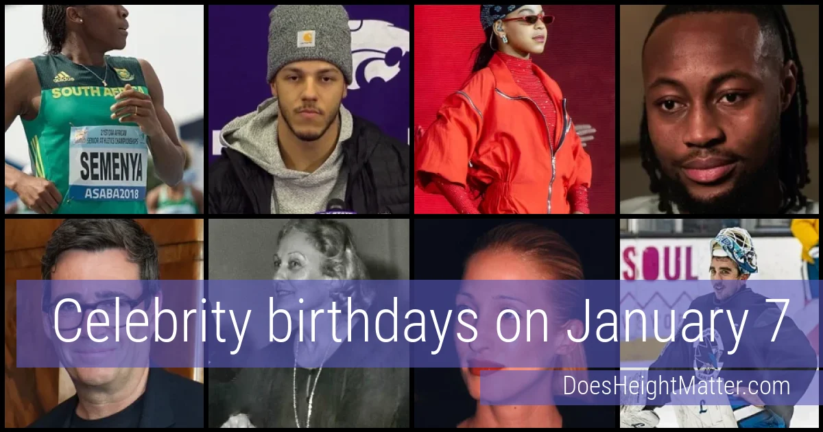 People born on January 7