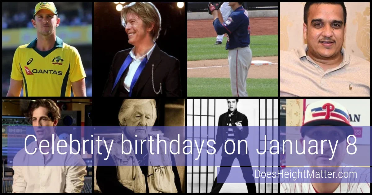 People born on January 8