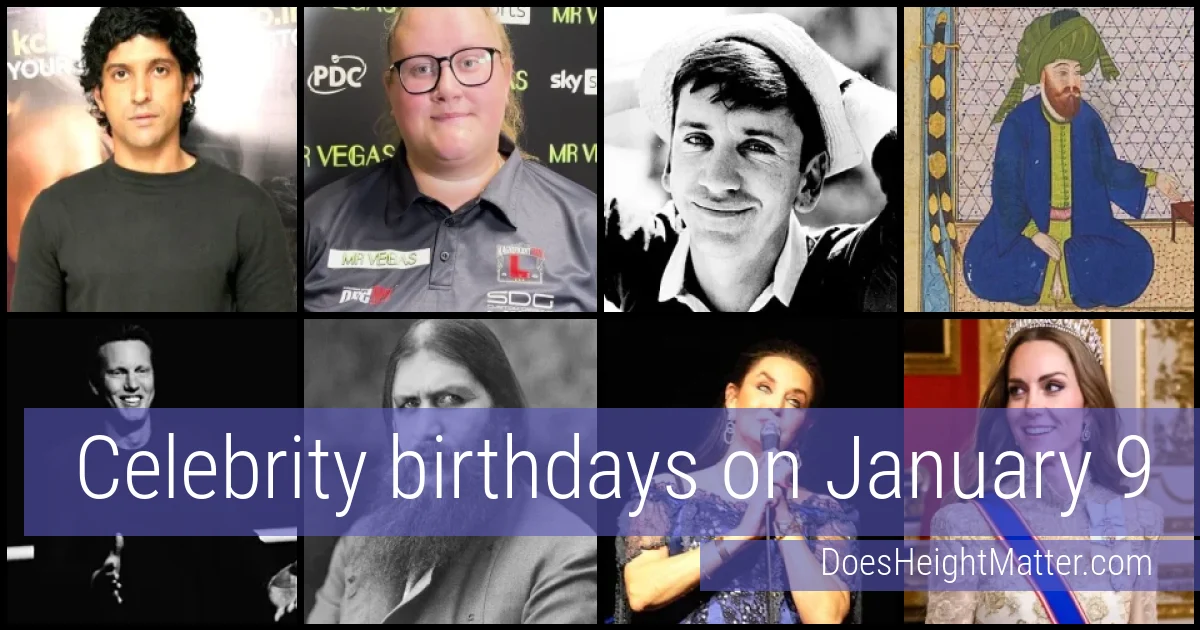 People born on January 9