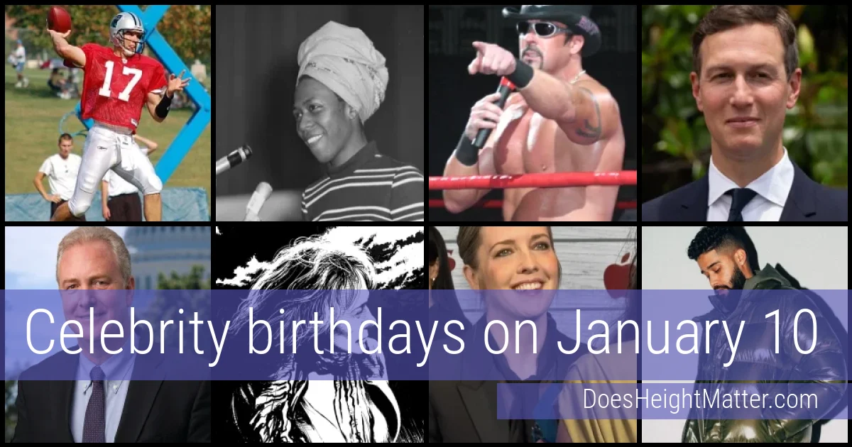 People born on January 10