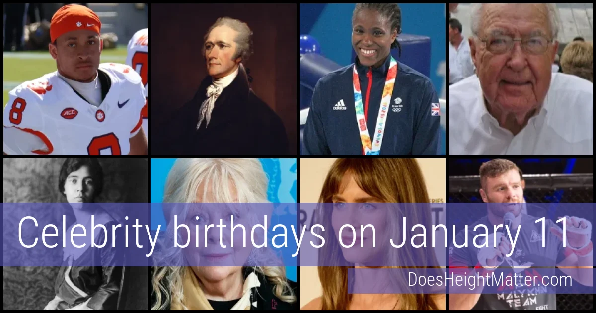 People born on January 11