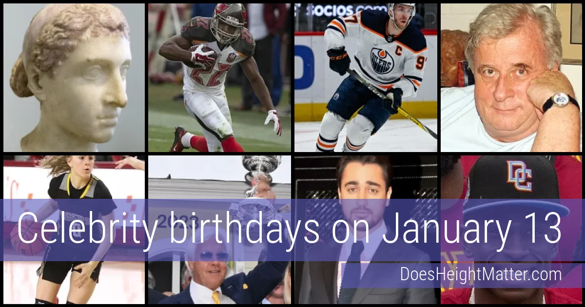 People born on January 13