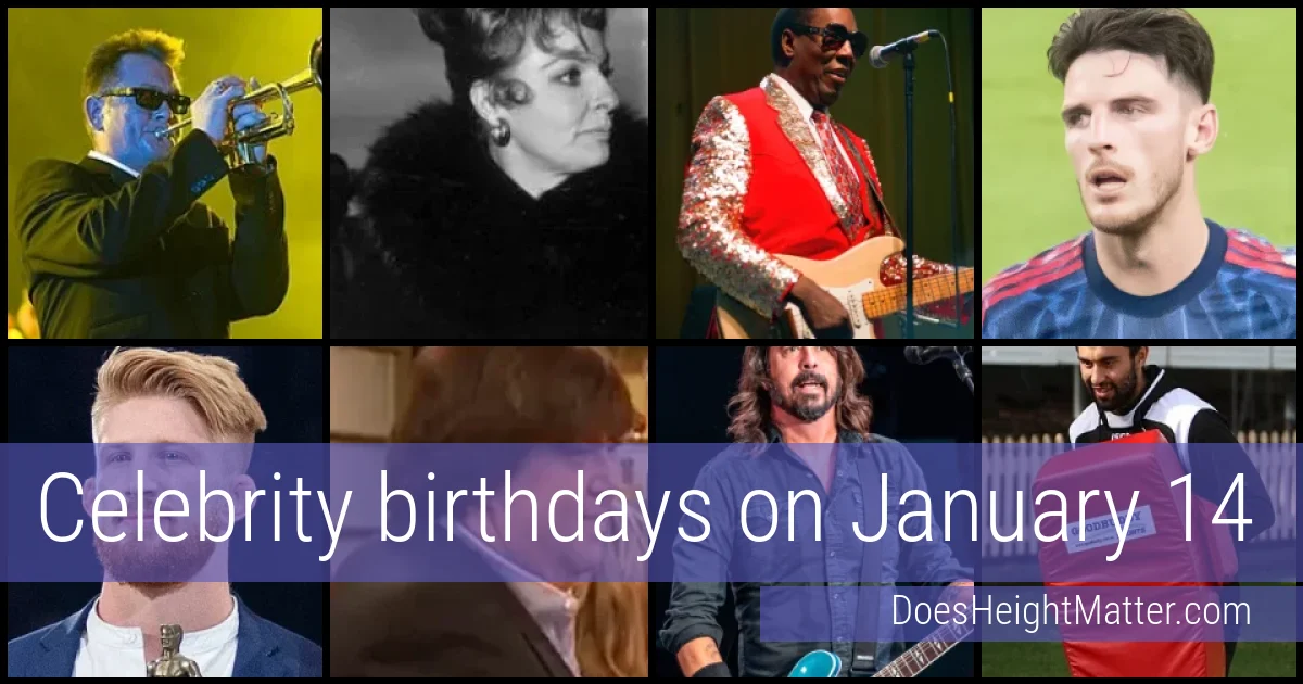 People born on January 14