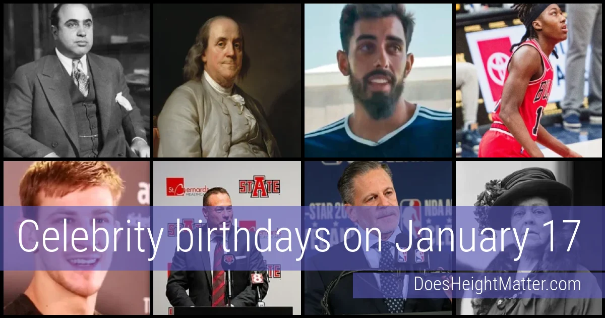 People born on January 17