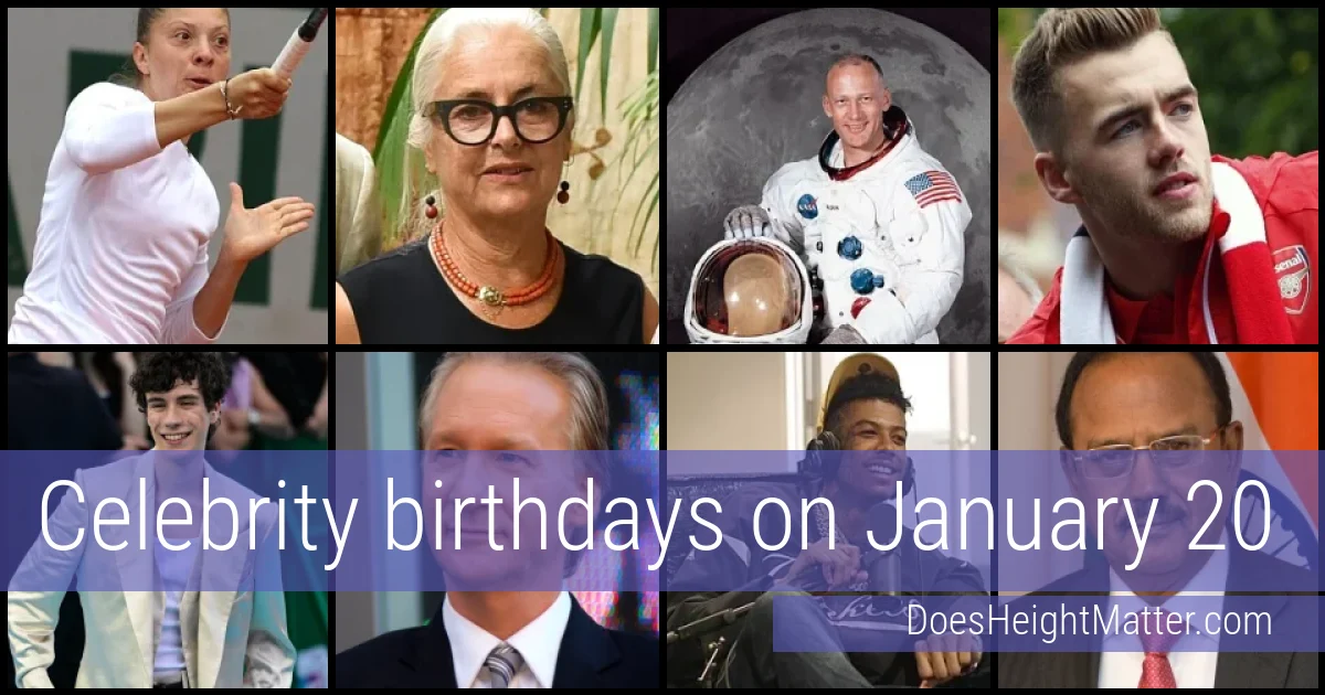 People born on January 20