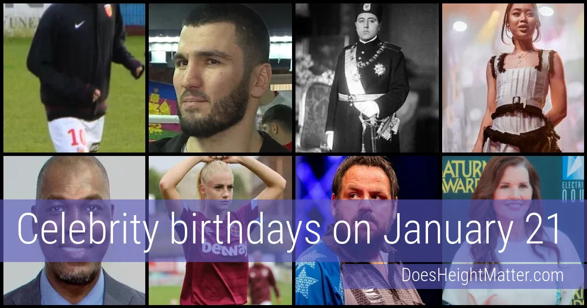 People born on January 21