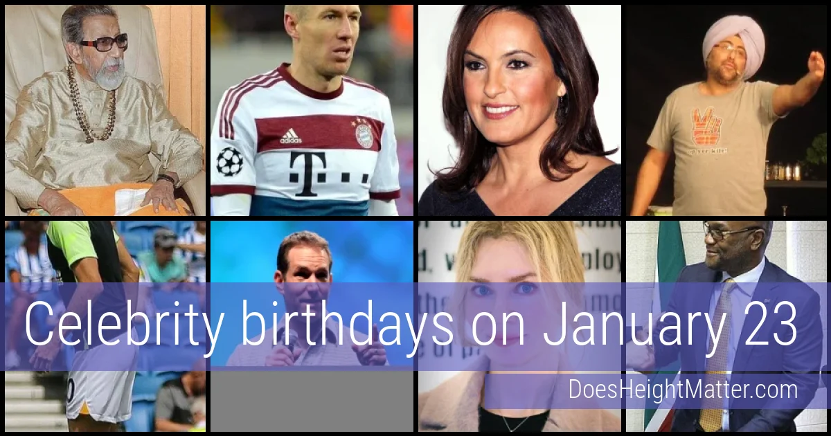 People born on January 23