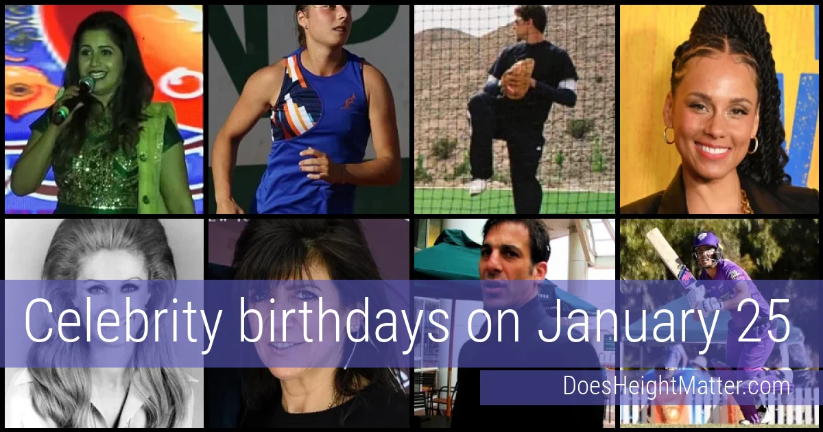 People born on January 25
