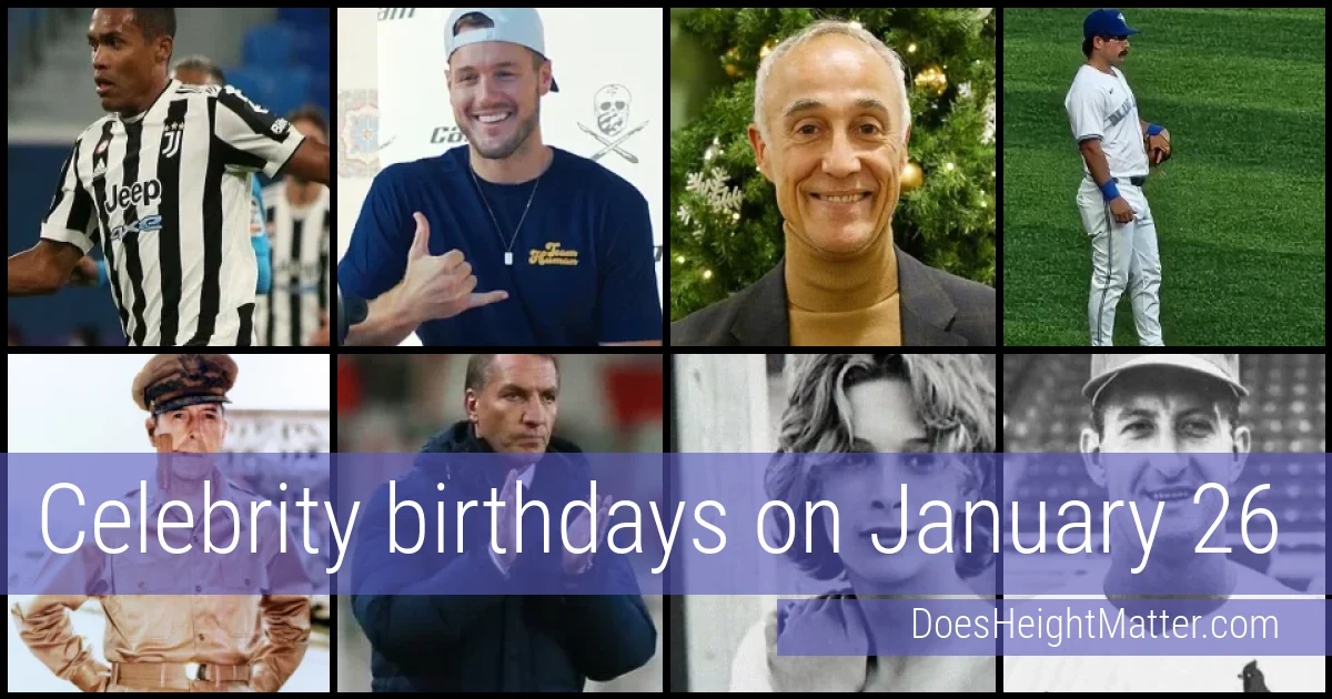 People born on January 26