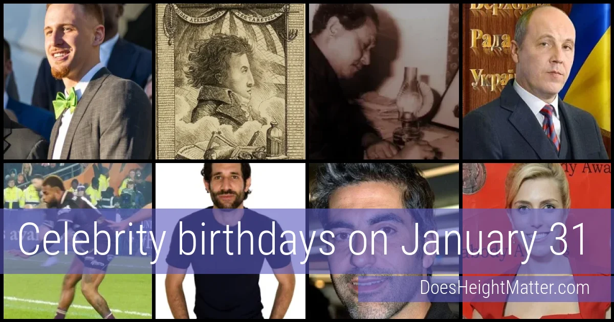People born on January 31