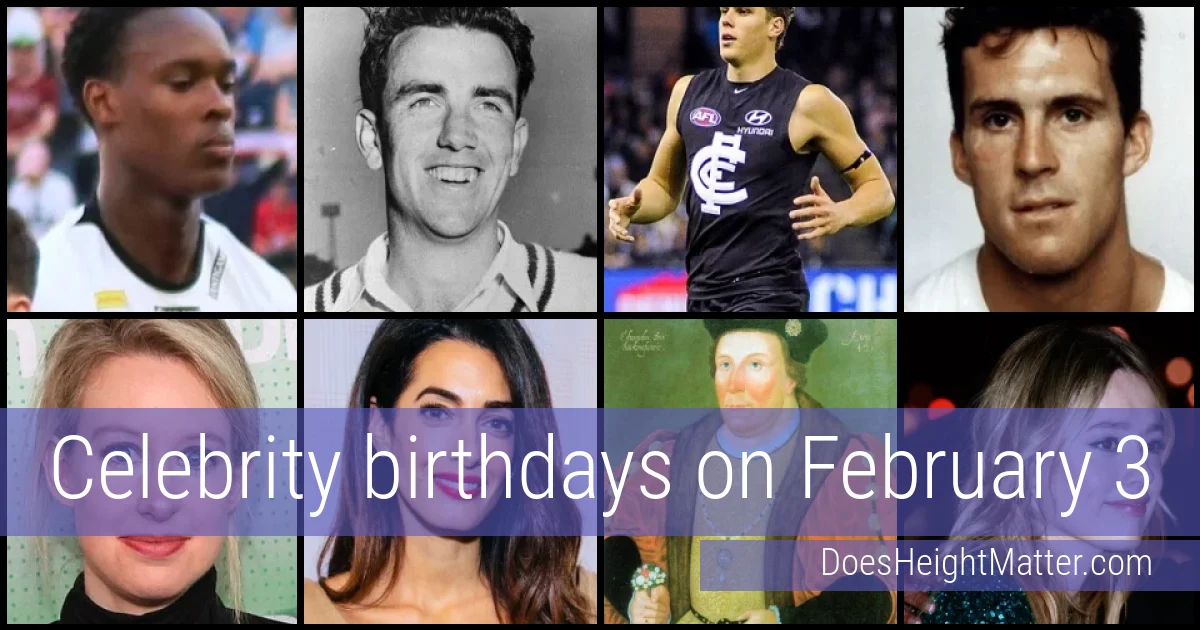 People born on February 3