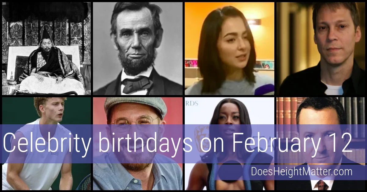 People born on February 12