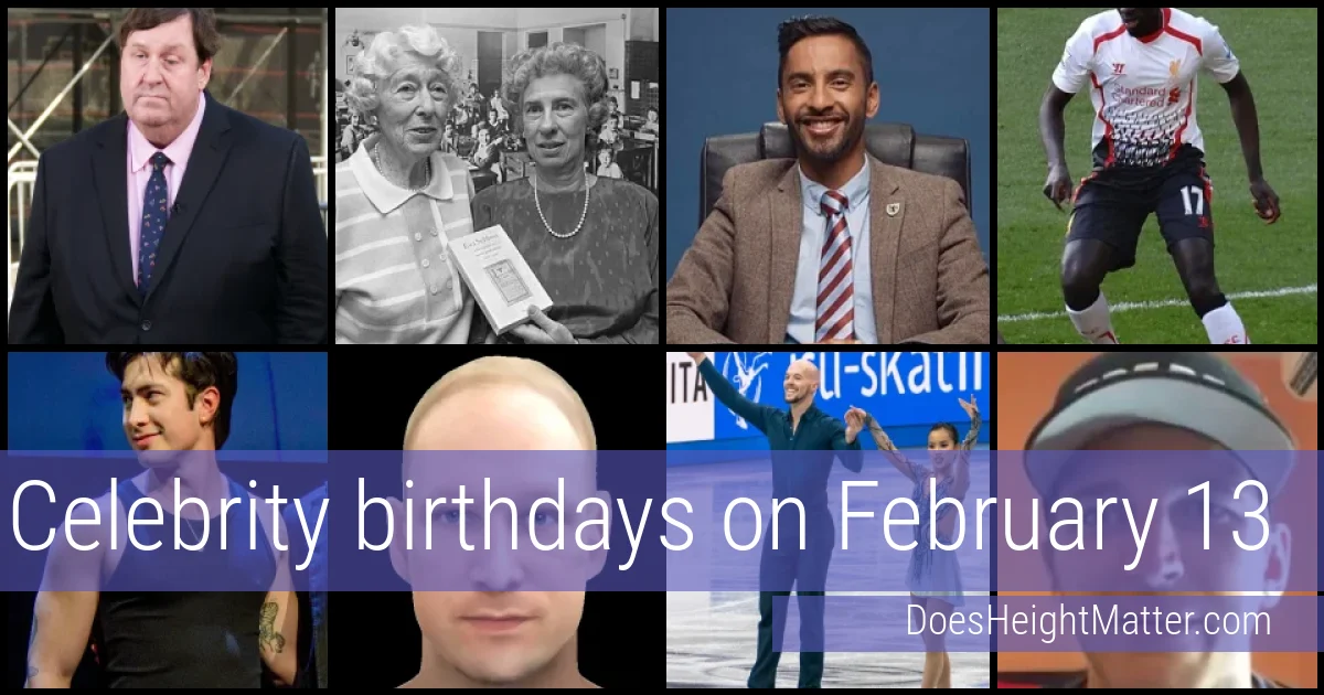 People born on February 13