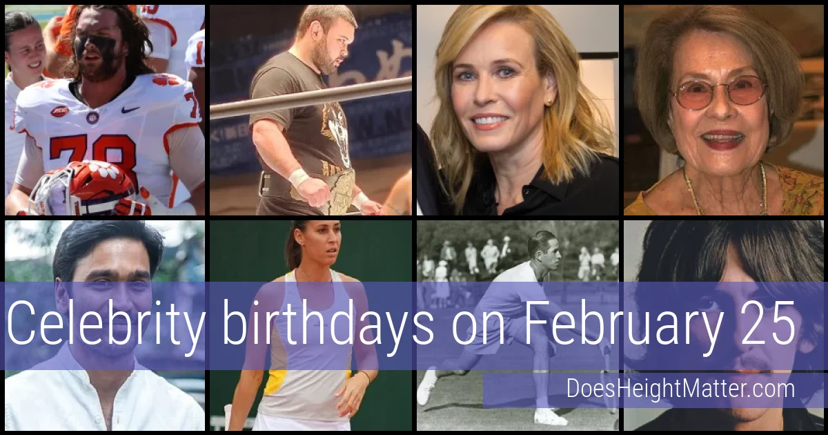People born on February 25