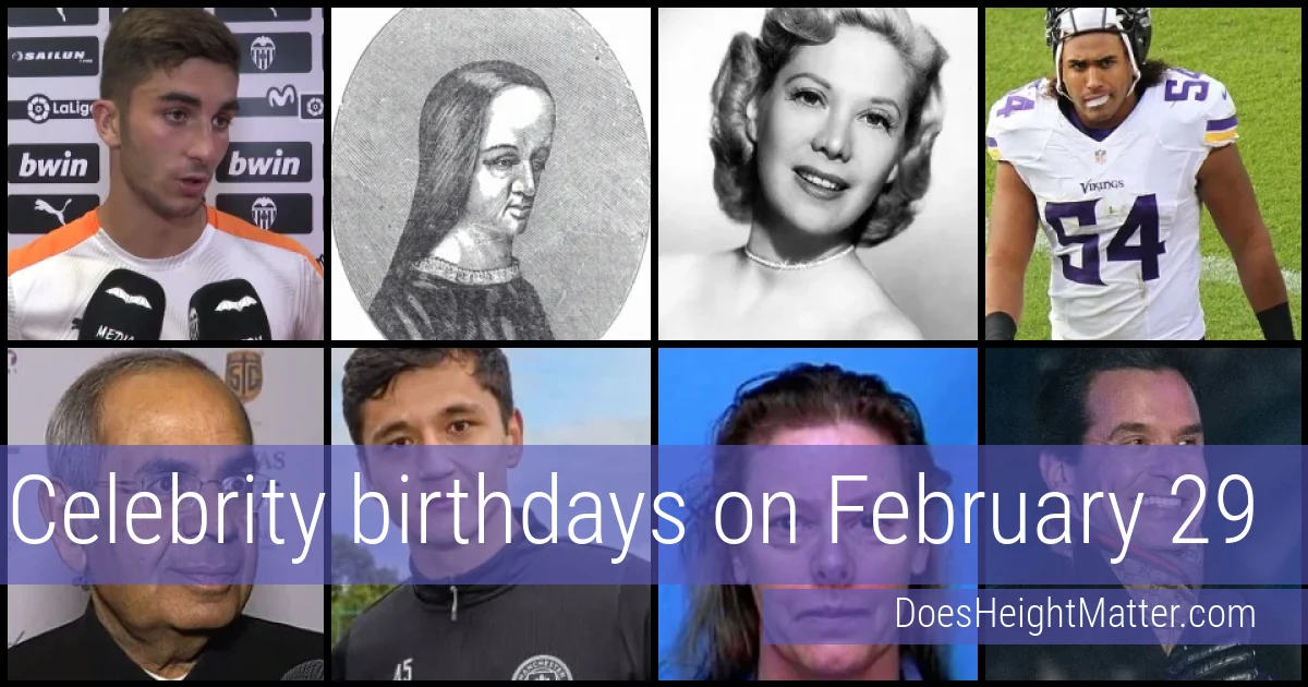 People born on February 29