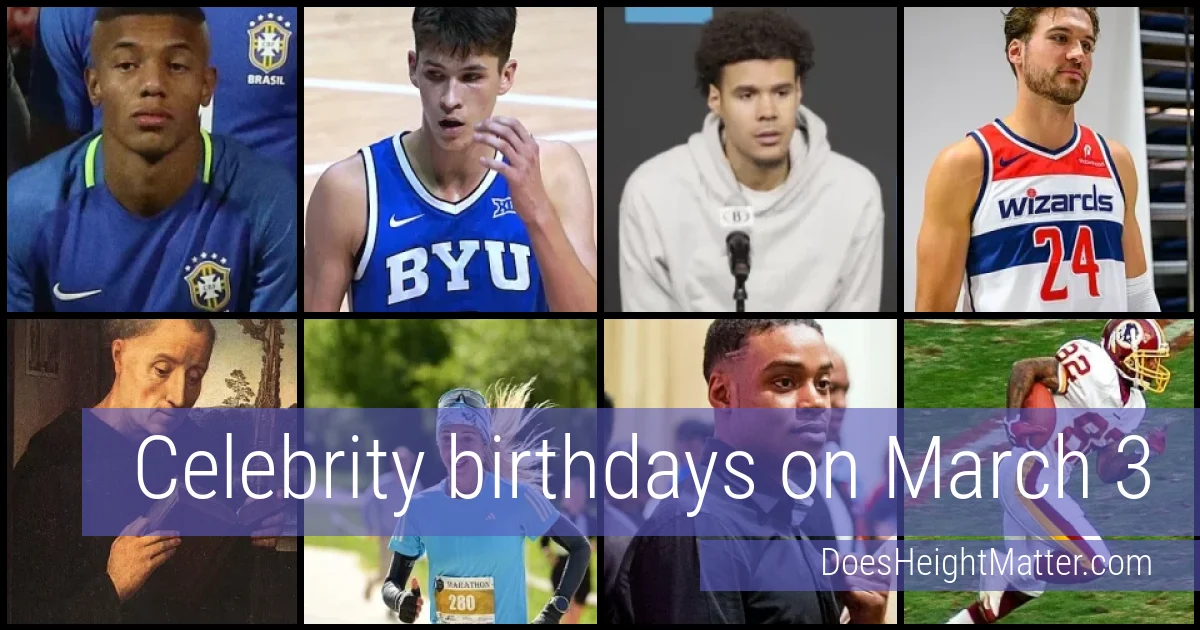 People born on March 3