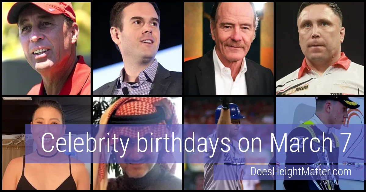 People born on March 7