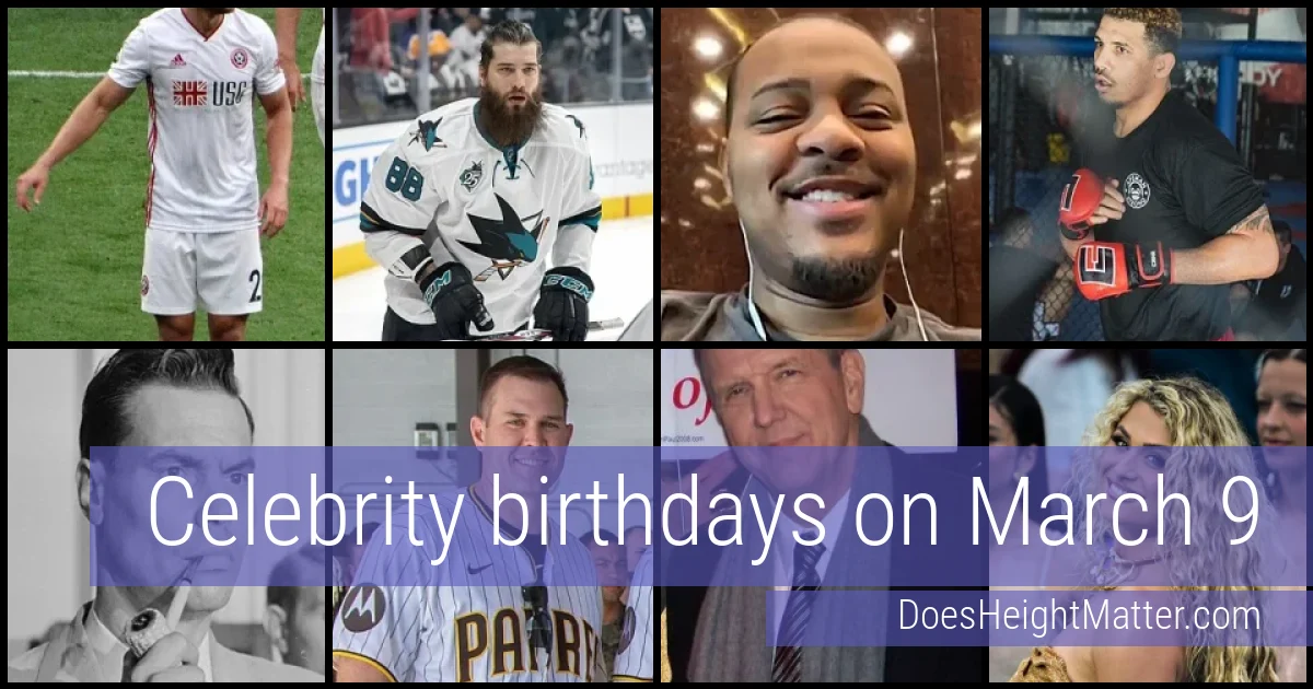 People born on March 9