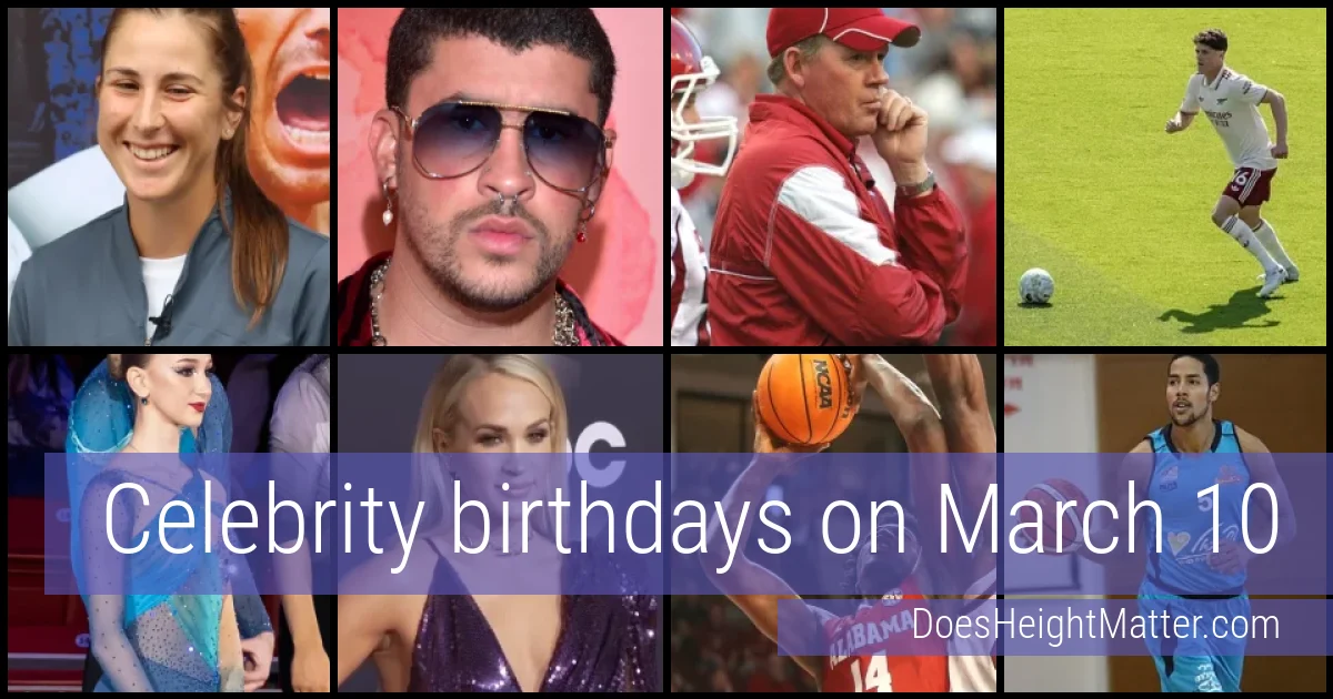 People born on March 10