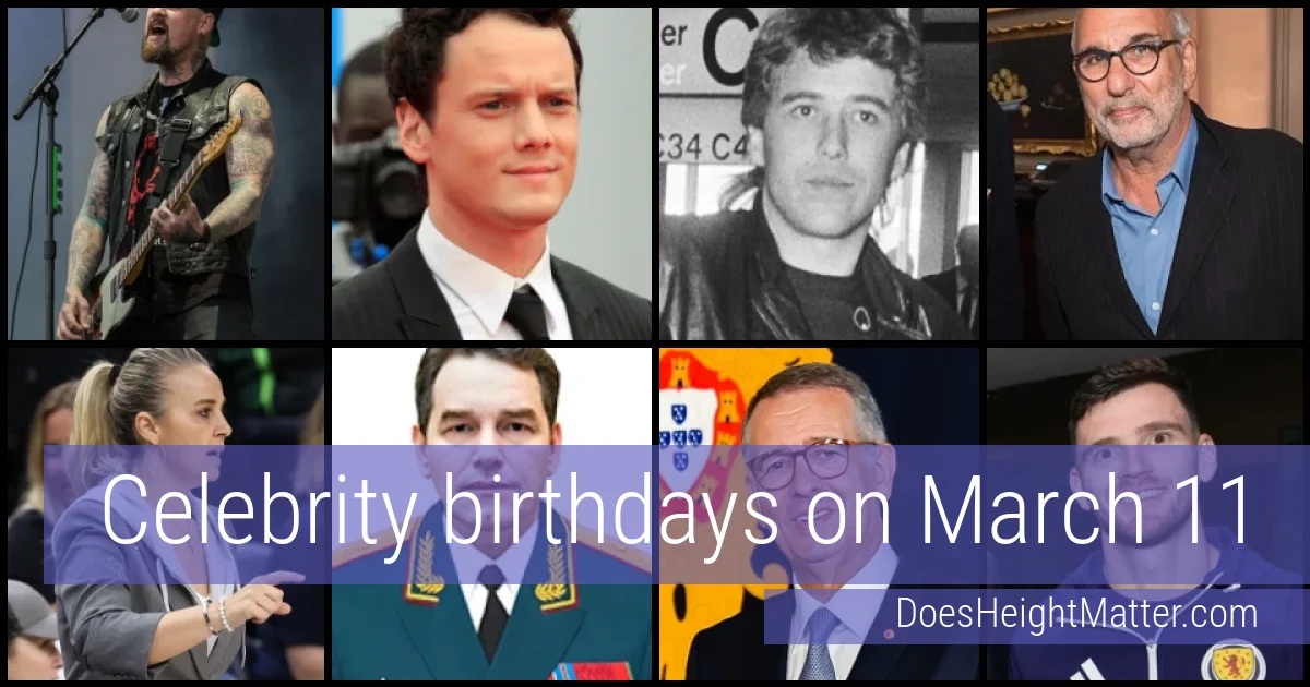 People born on March 11