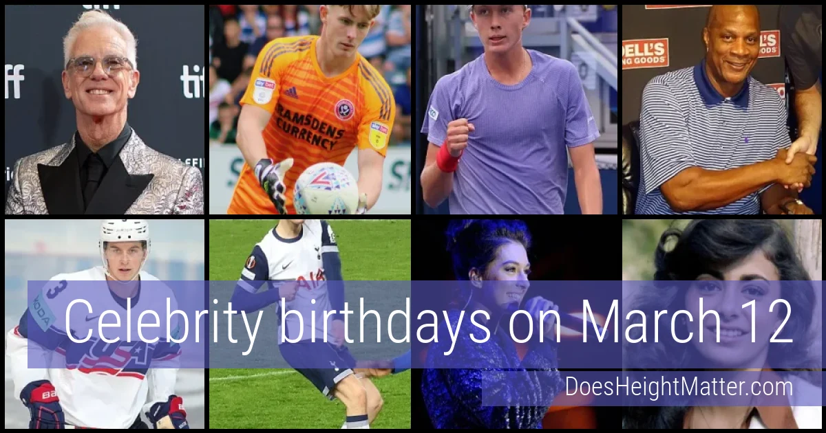 People born on March 12