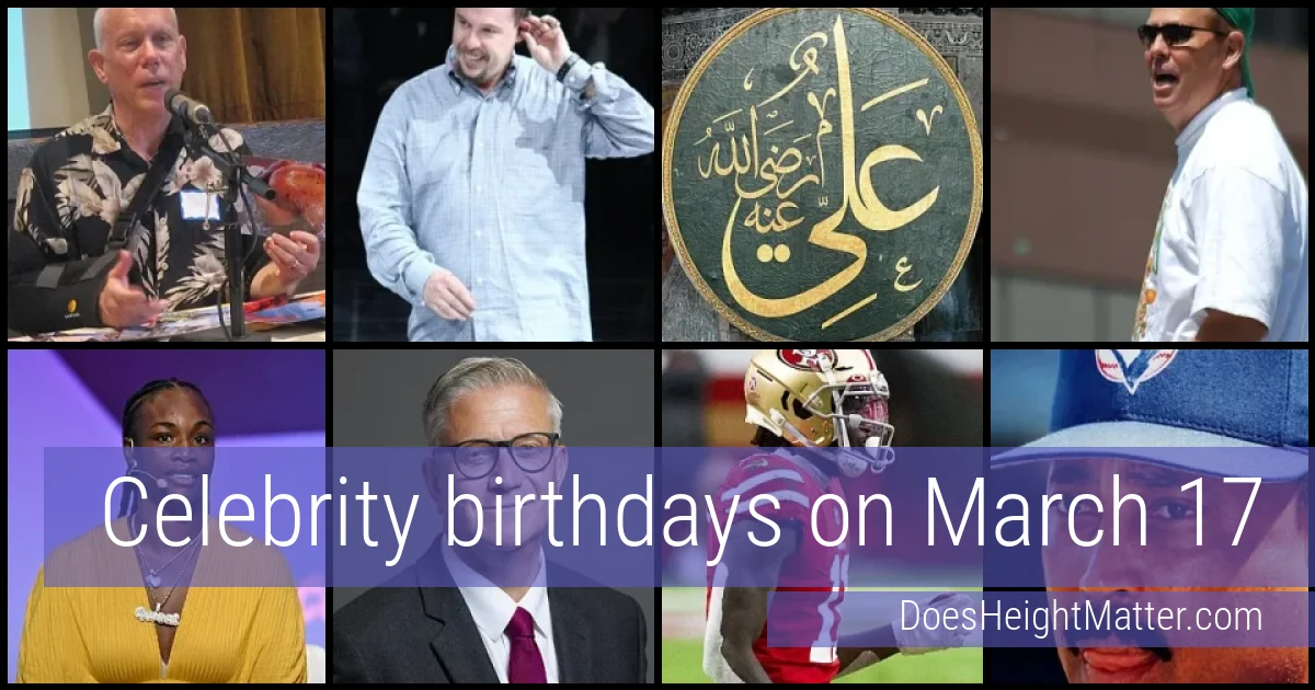 People born on March 17