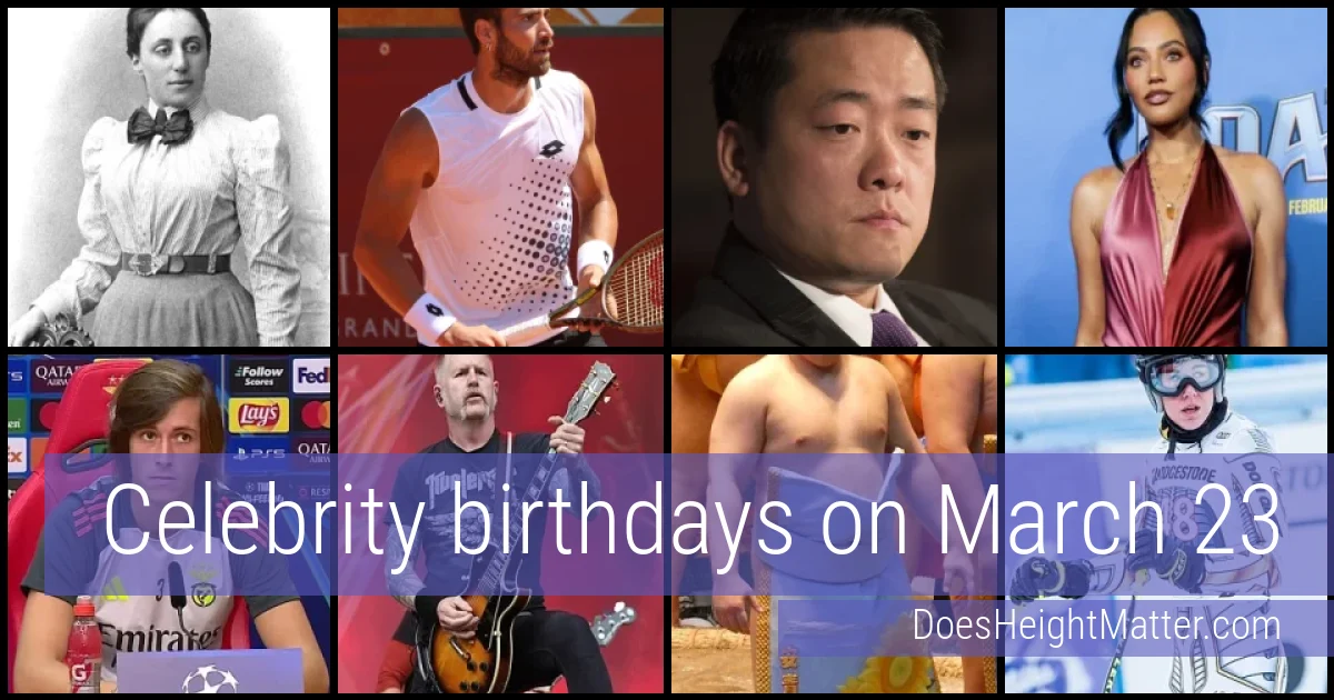 People born on March 23