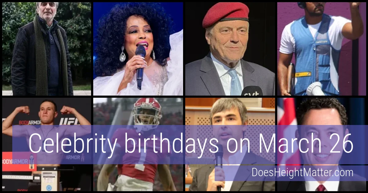 People born on March 26