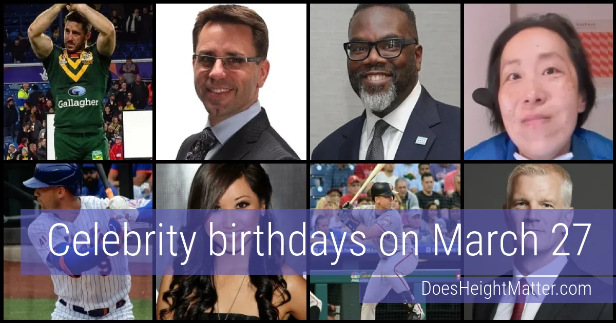 People born on March 27