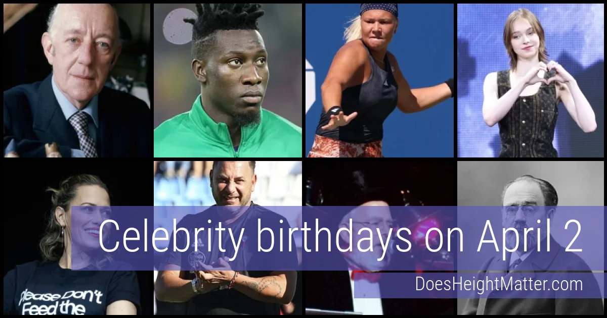 People born on April 2