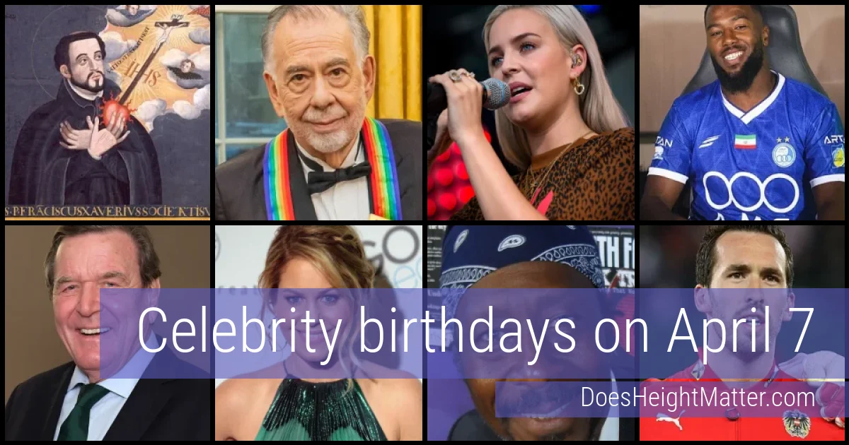People born on April 7