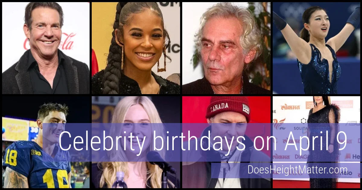 People born on April 9