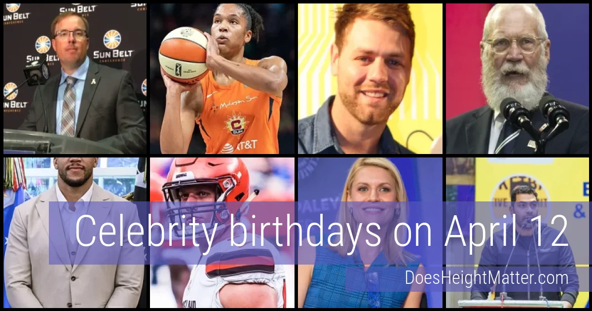 People born on April 12