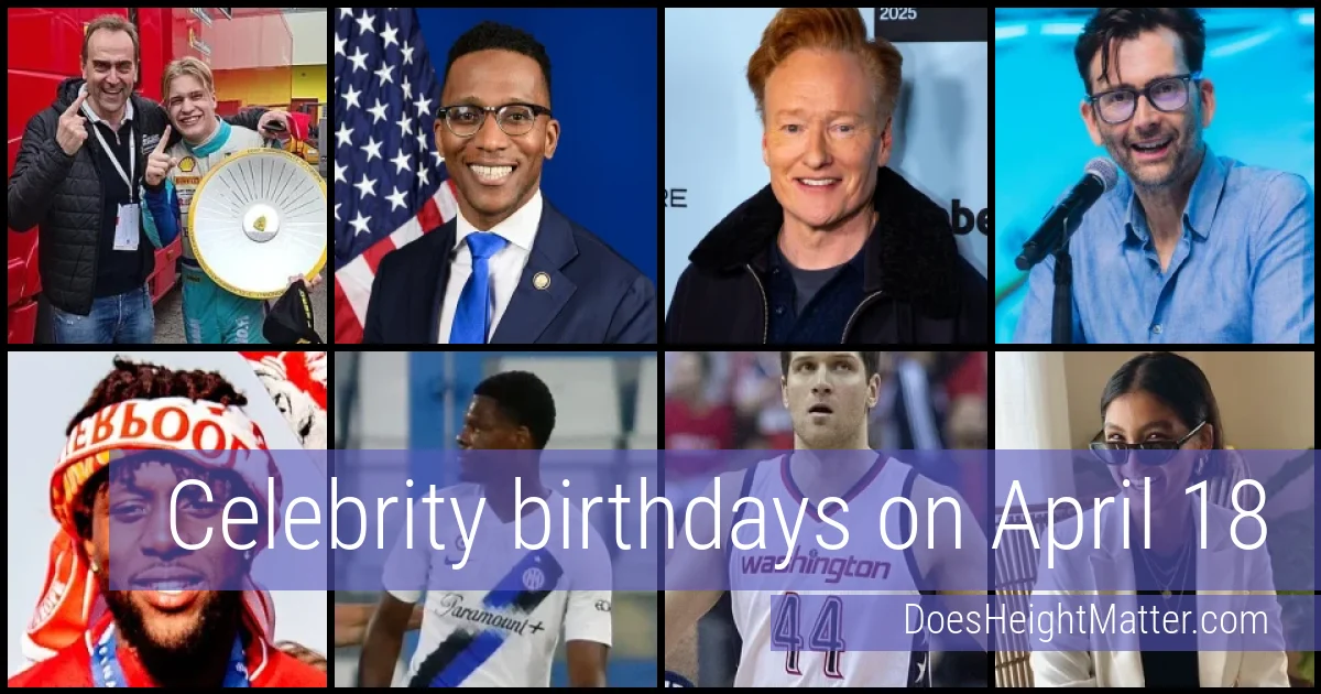 People born on April 18