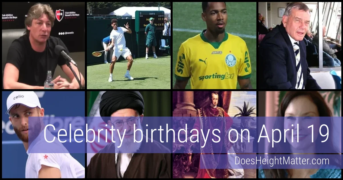 People born on April 19