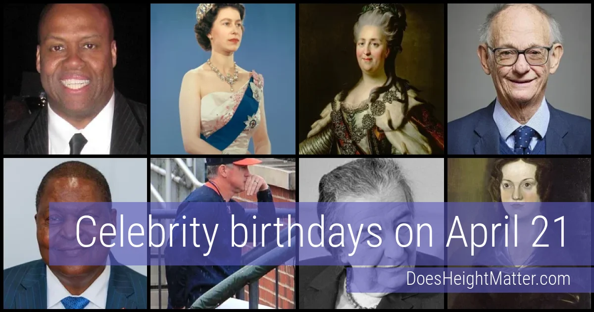 People born on April 21