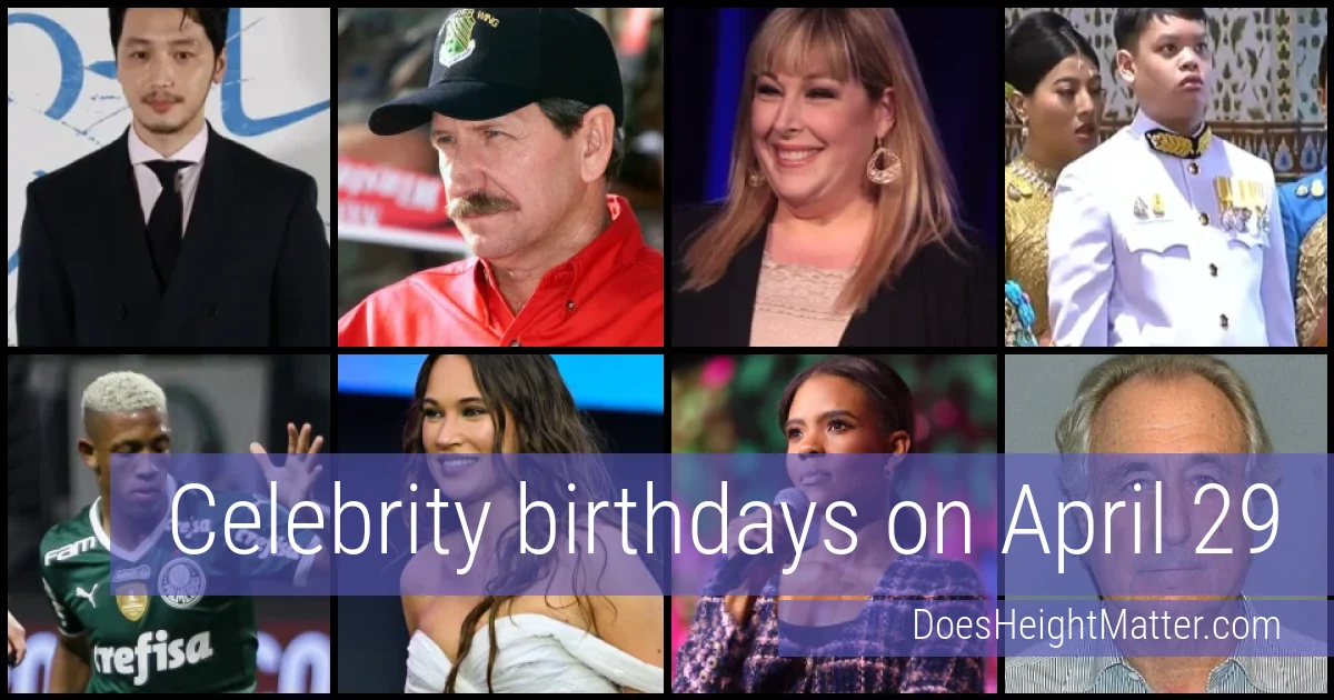 People born on April 29