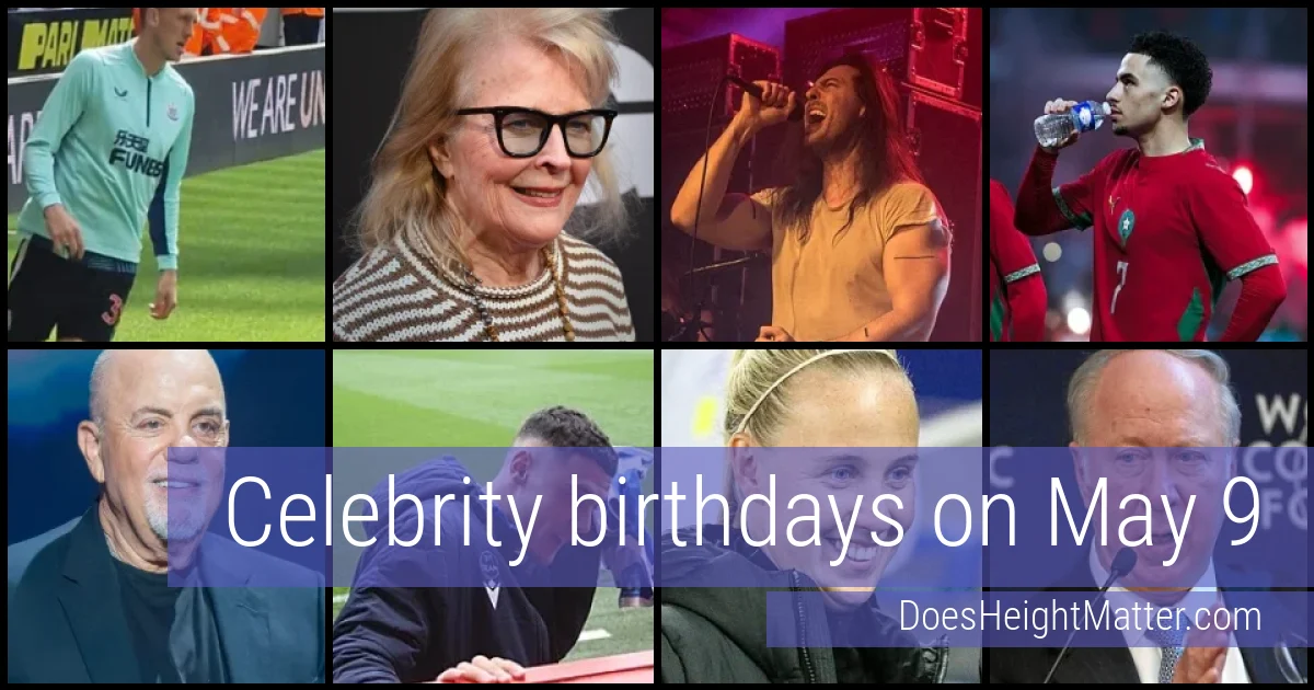 People born on May 9