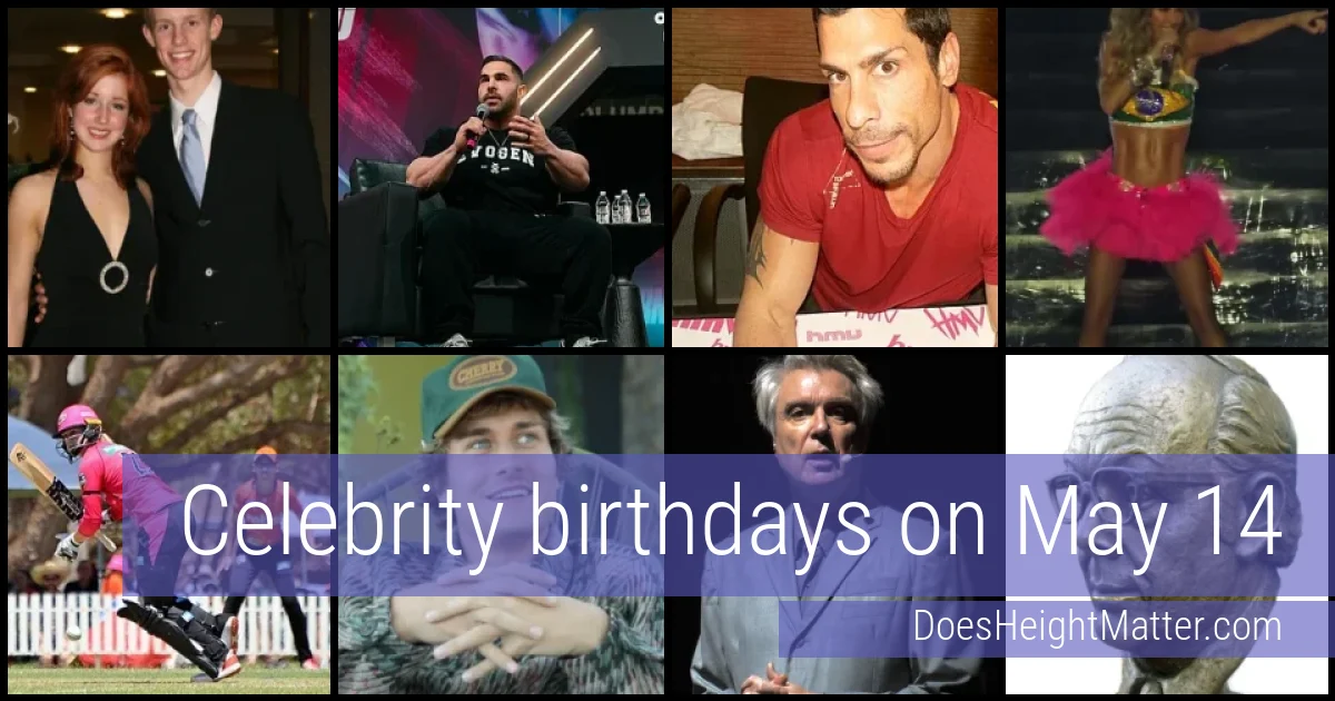 People born on May 14