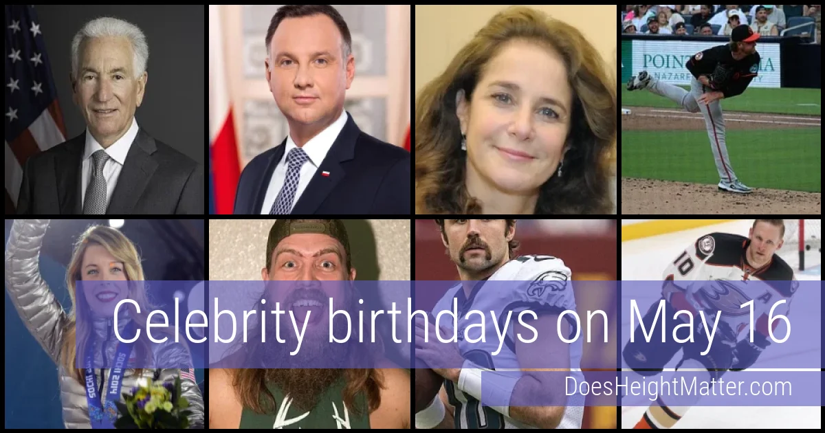 People born on May 16