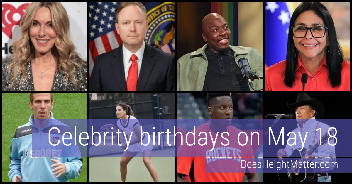 People born on May 18