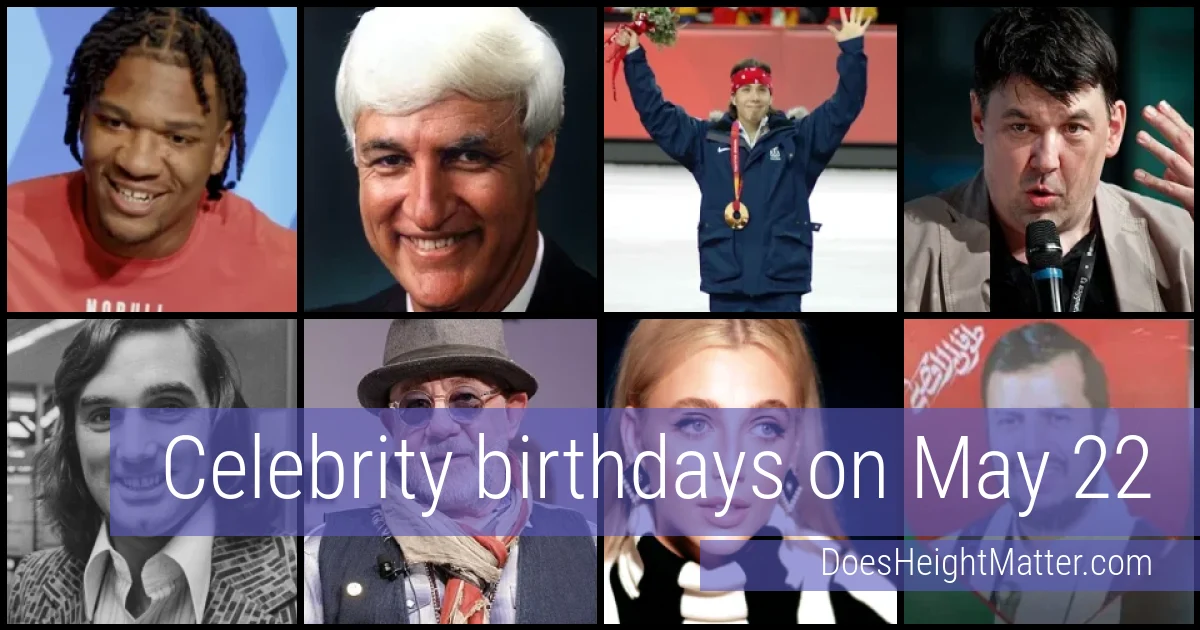 People born on May 22