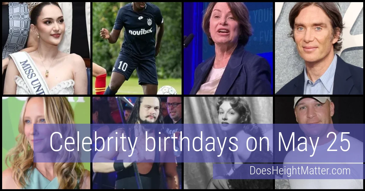 People born on May 25