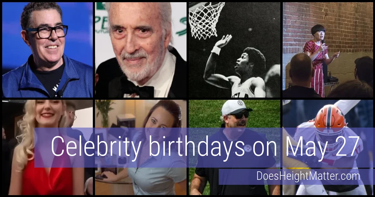 People born on May 27