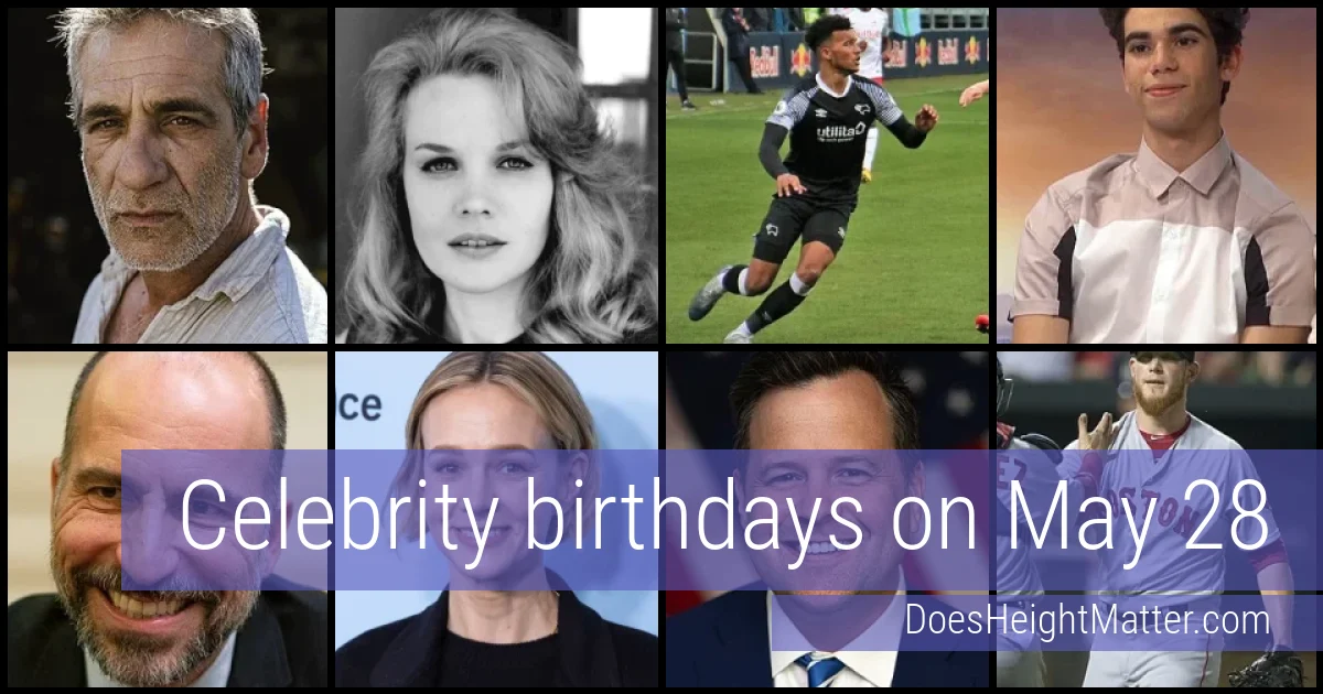 People born on May 28