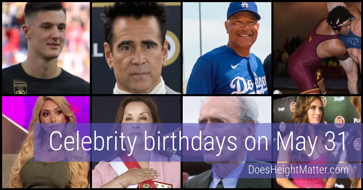 People born on May 31