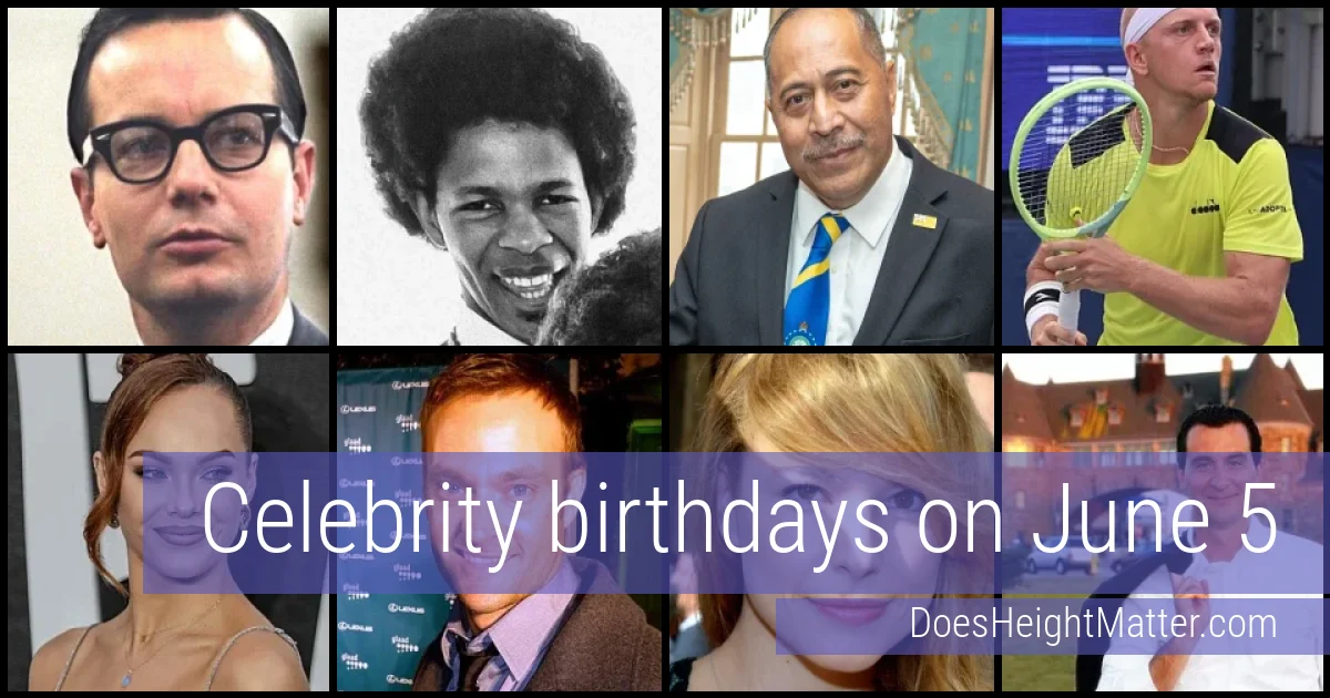 People born on June 5