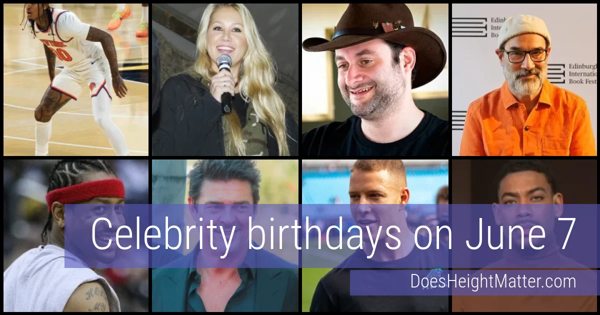 People born on June 7