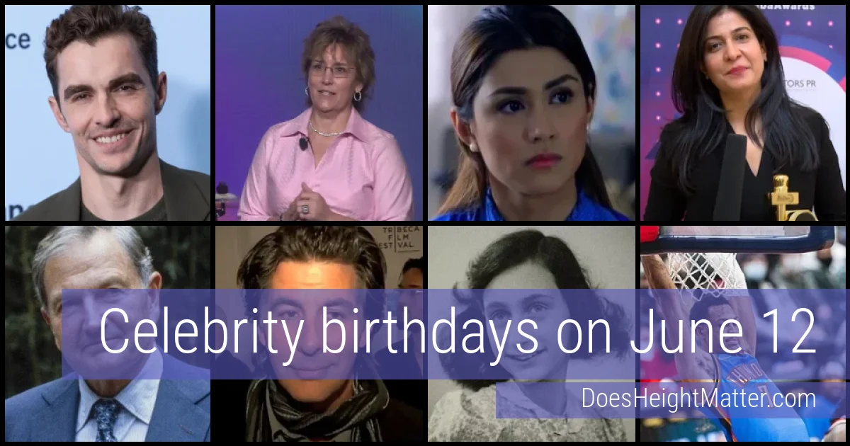 People born on June 12